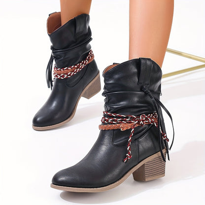 Botas Tacón Bloque Paso-Estable