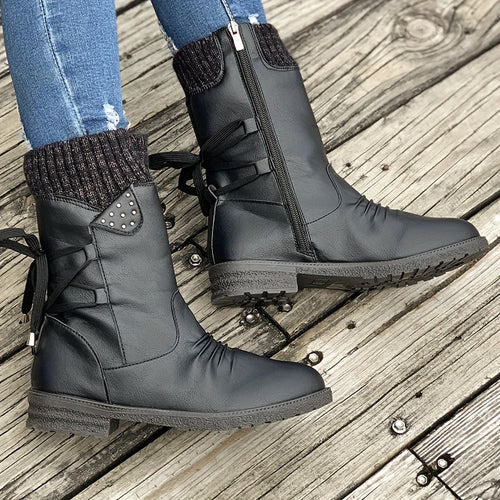 Botines Tacón Ancho Estables