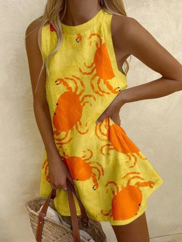Vestido Mini-Costa Alegre