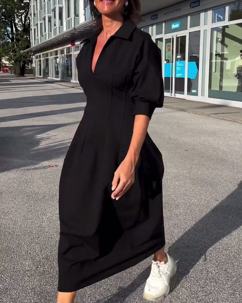 Vestido Largo Comodidad Elegante
