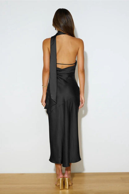 Vestido Midi Seda Lujo