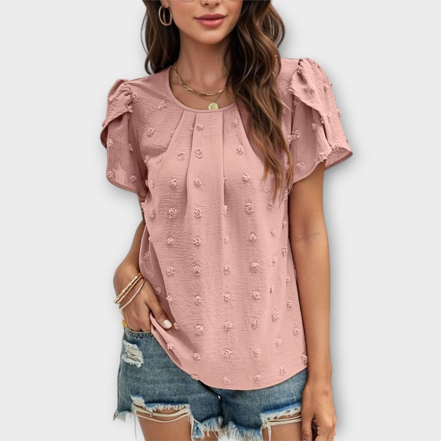 Blusa Elegante Pétalo