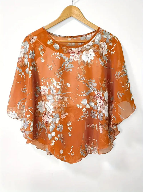 Jersey Floral Confort-Transpirable