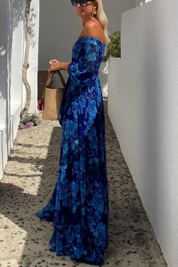 Vestido Maxi Floral Favorecedor