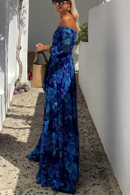 Vestido Maxi Floral Favorecedor