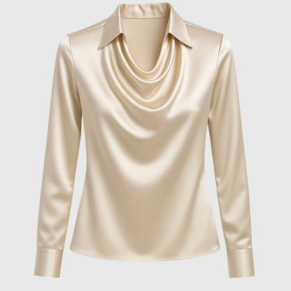 Blusa Brillo-Satinado