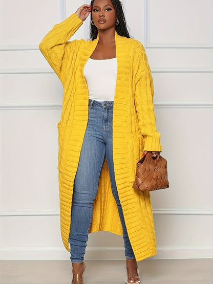 Cardigan Comprido de Punto