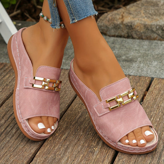Sandalias Glamoras Link Dorado