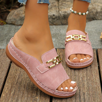Sandalias Glamoras Link Dorado
