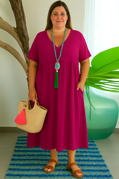 Vestido Cómodo y Elegante Maxi