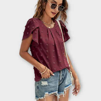 Blusa Elegante Pétalo