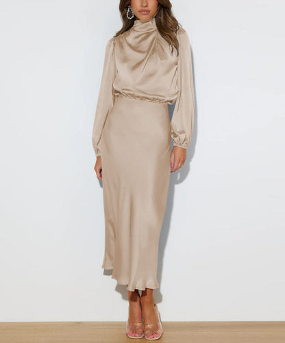 Vestido Seda Elegante-Confort
