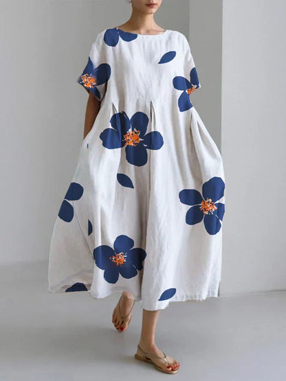 Vestido Florido Verano Suave