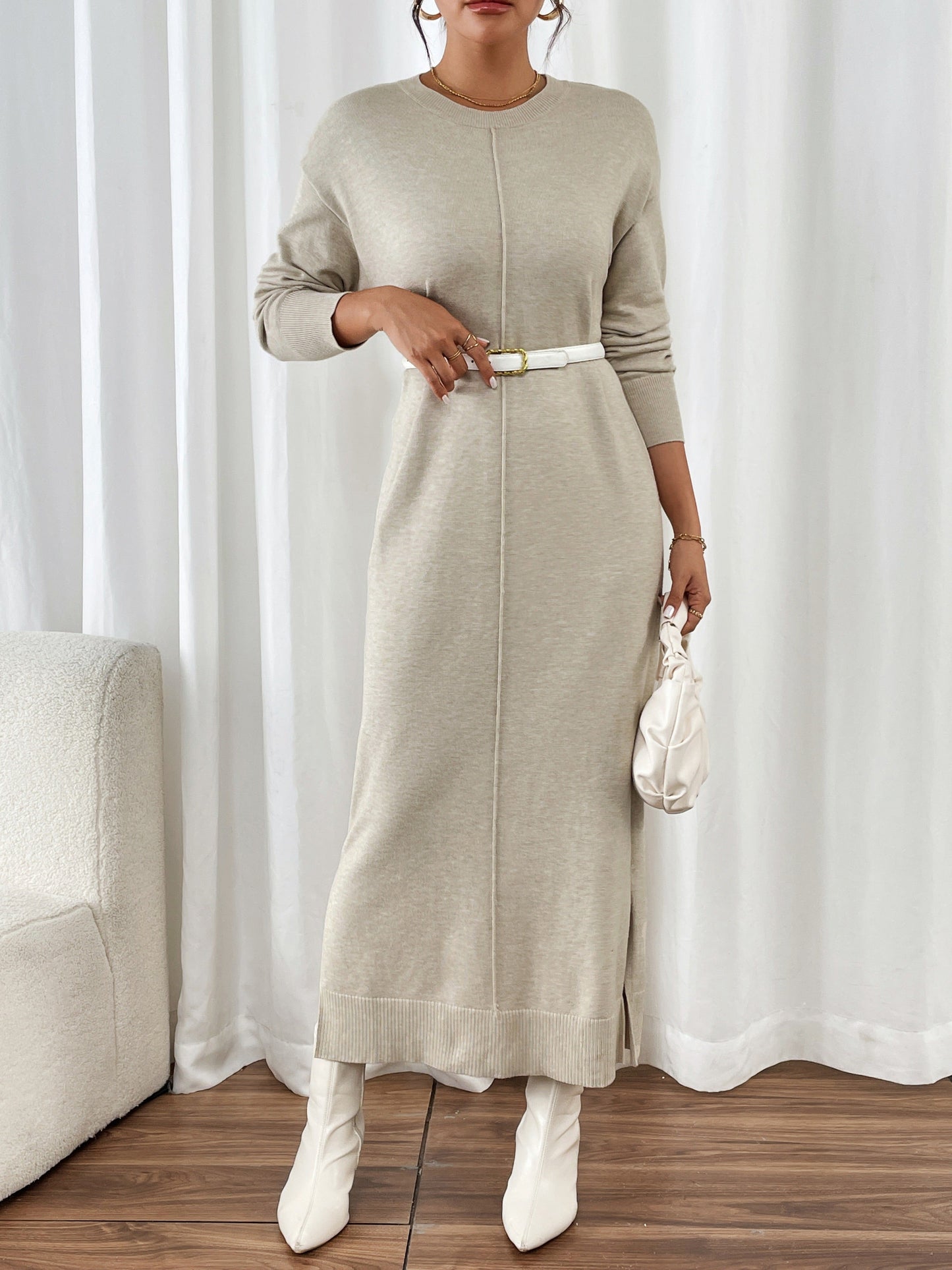 Vestido Midi Fácil-Cuidado