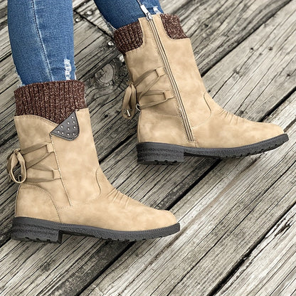 Botines Tacón Ancho Estables