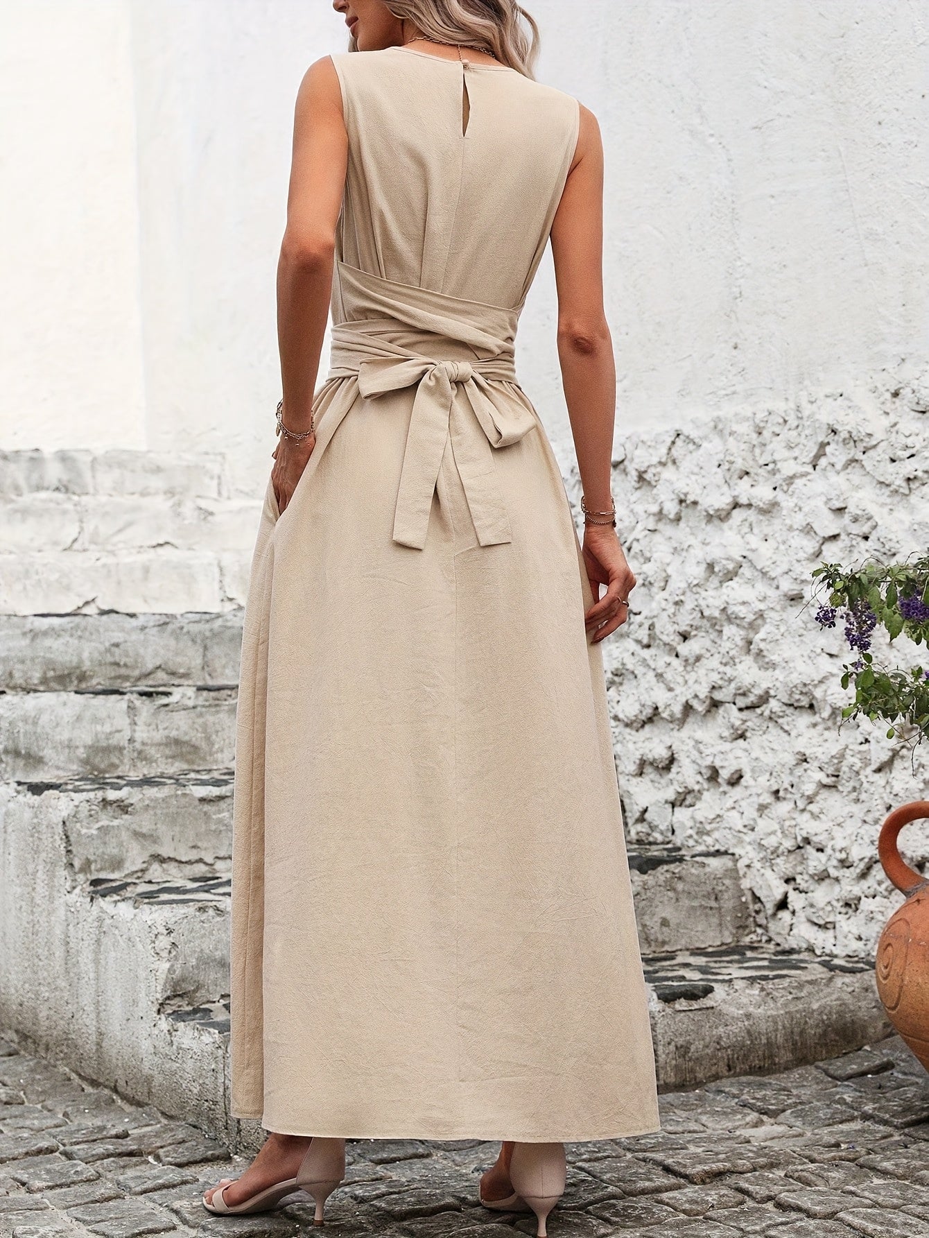 Vestido Midi Silueta-Esbelta