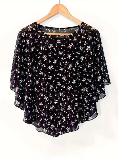 Jersey Floral Confort-Transpirable
