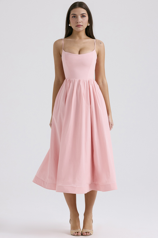 Elegante Vestido Midi