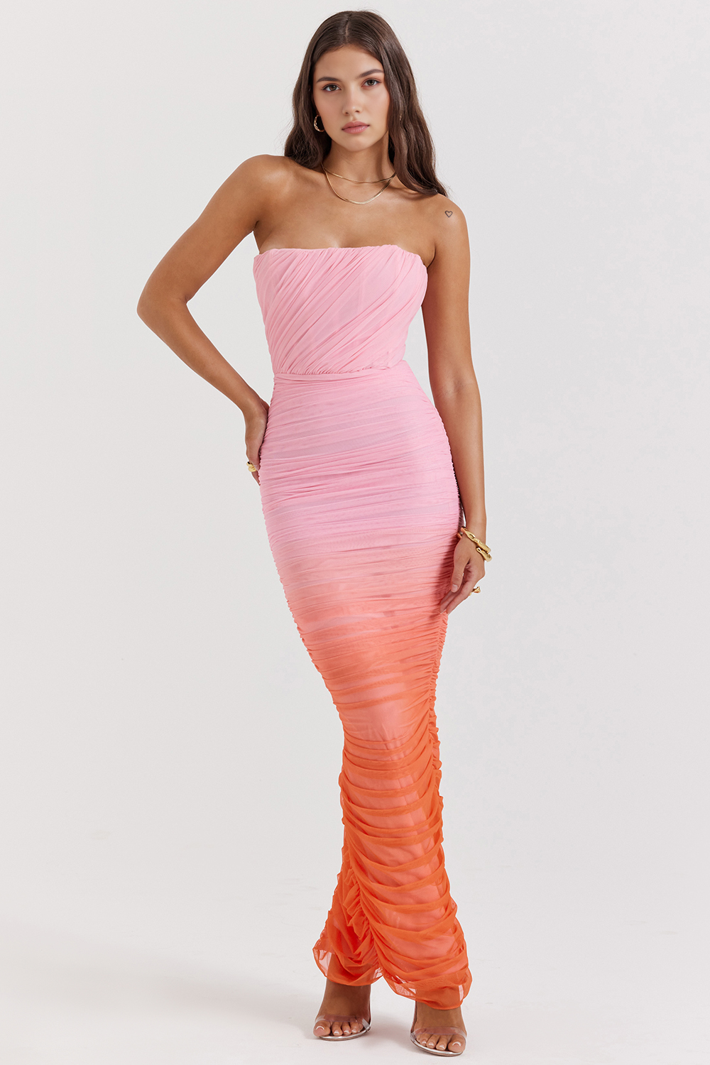 Glamorous Ombre Midi Dress