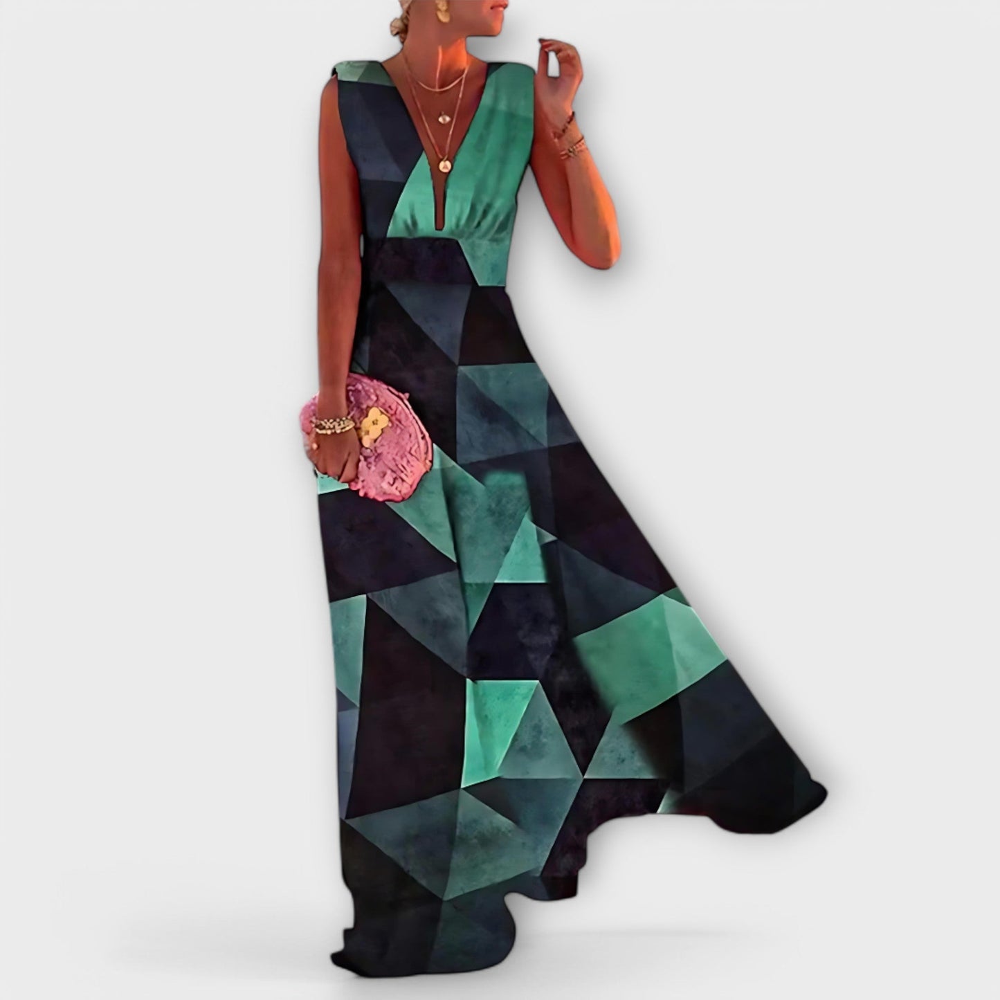 Vestido Verano Sin Mangas Mujer