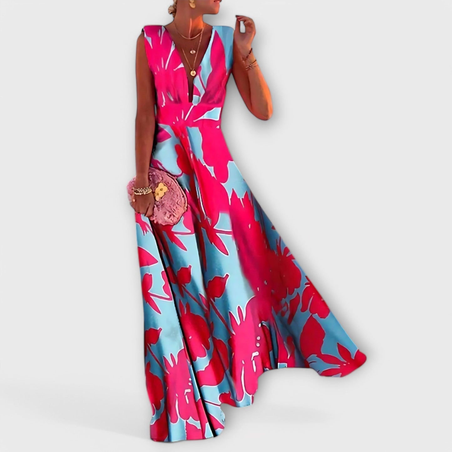 Vestido Verano Sin Mangas Mujer