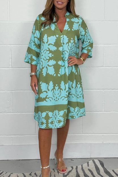 Vestido Primaveral Floreciente