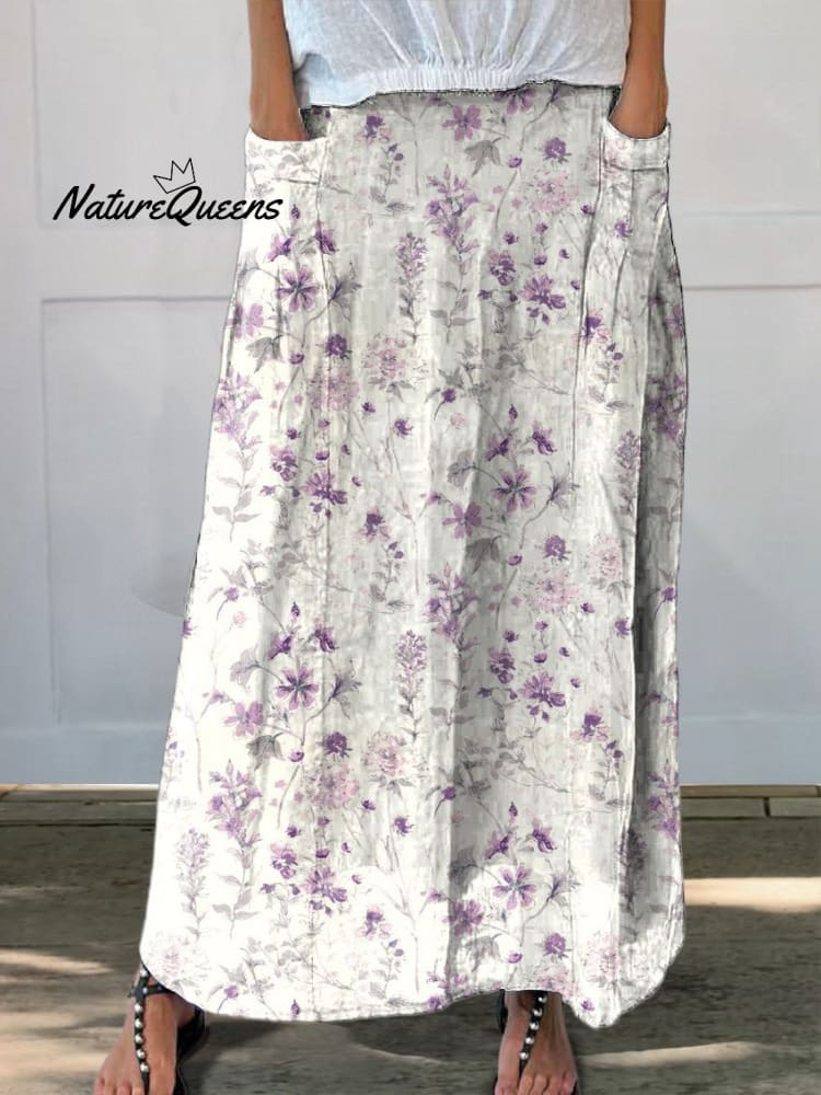 Falda Vintage Floral