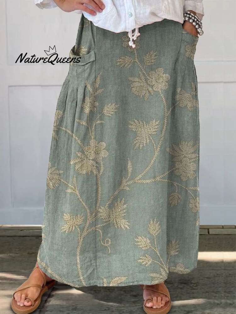Falda Floral Agradable