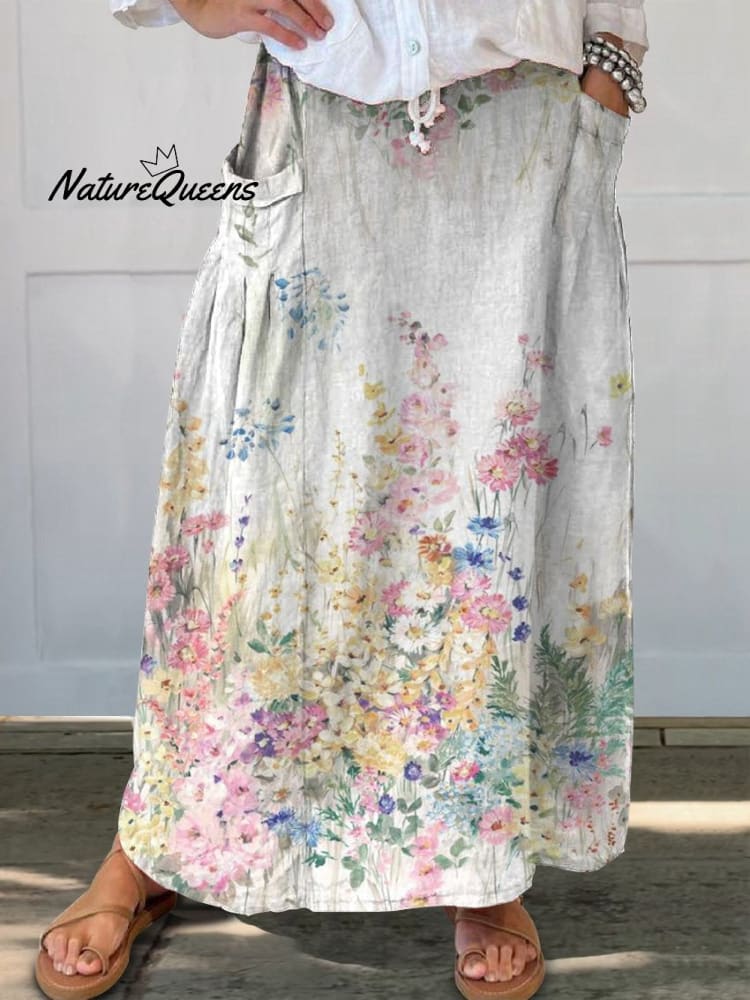 Falda Floral Agradable