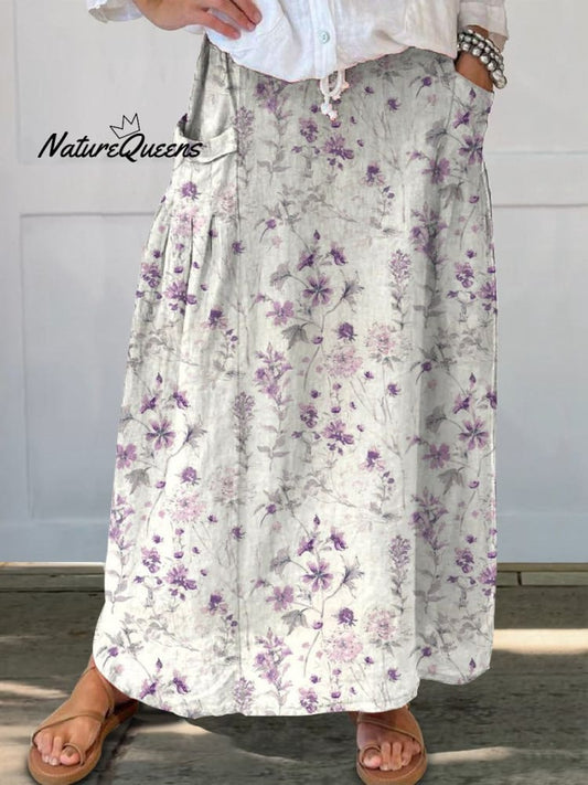 Falda Vintage Floral