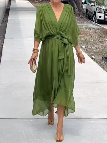 Elegancia Chiffón Vestido