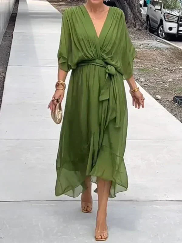 Elegancia Chiffón Vestido