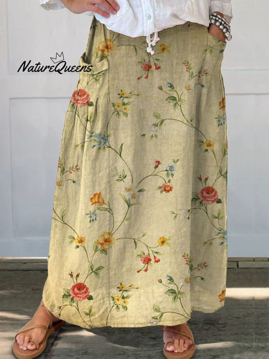 Falda Floral Agradable