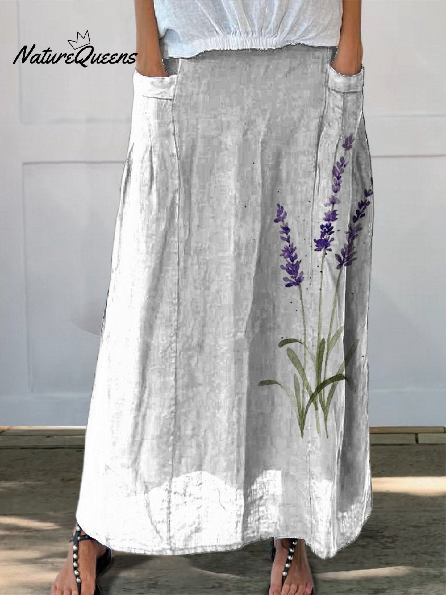 Vestido Floral Elegante con Bolsillos