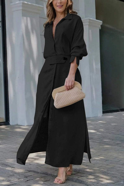 Vestido Maxi Estilo Fresco