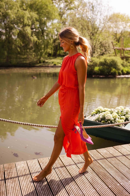Elegancia-Veraniega Midikleid