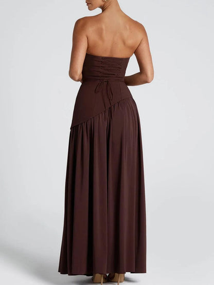 Vestido Maxi Elegante-Tallado