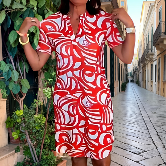 Vestido Elegante Sin Arrugas