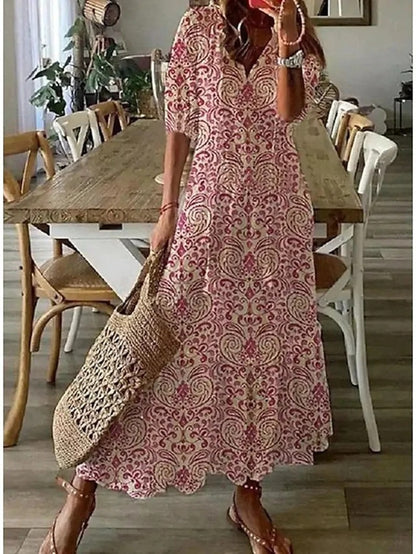Vestido Boho-Cómodo Tummy