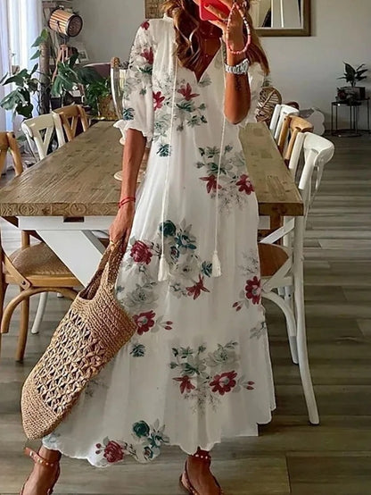 Vestido Boho-Cómodo Tummy