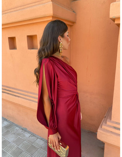 Elegancia-One-Shoulder-Kleid