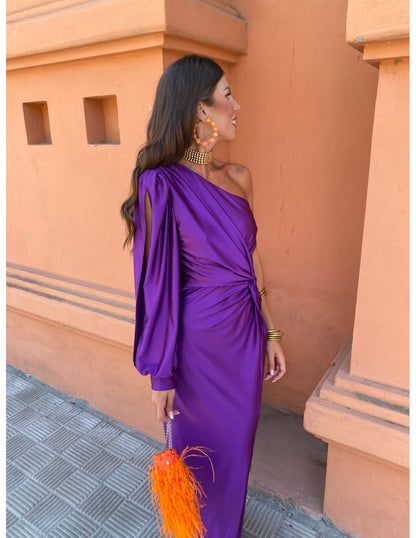 Elegancia-One-Shoulder-Kleid