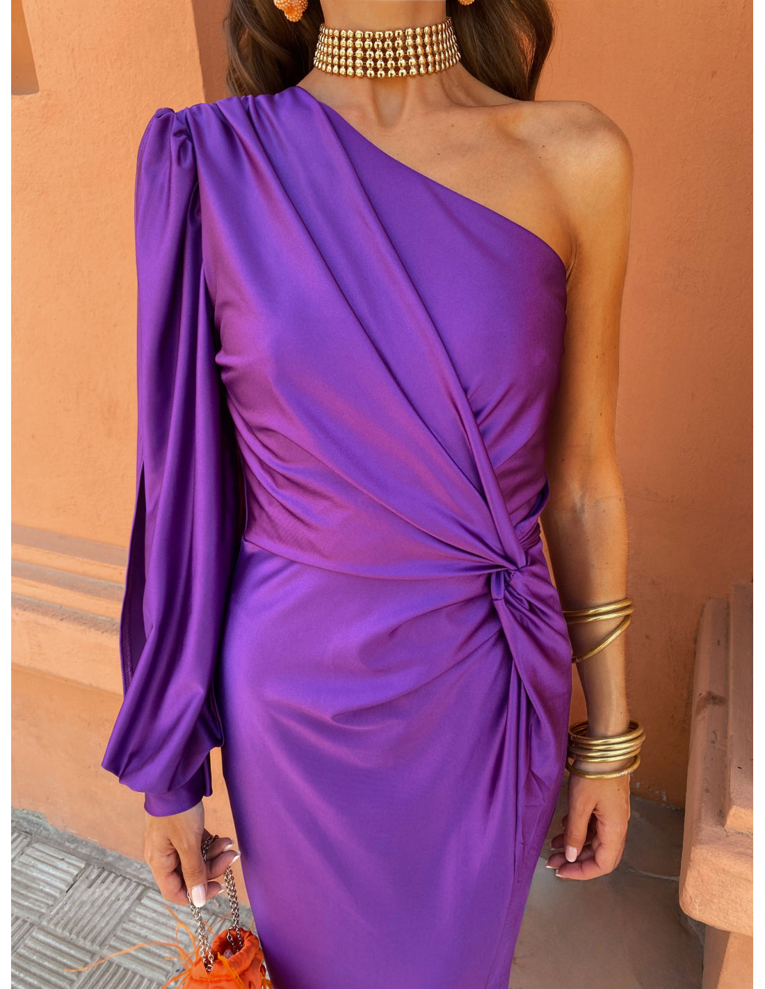 Elegancia-One-Shoulder-Kleid