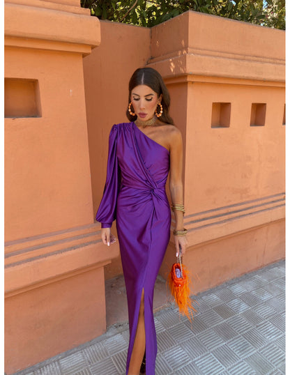Elegancia-One-Shoulder-Kleid