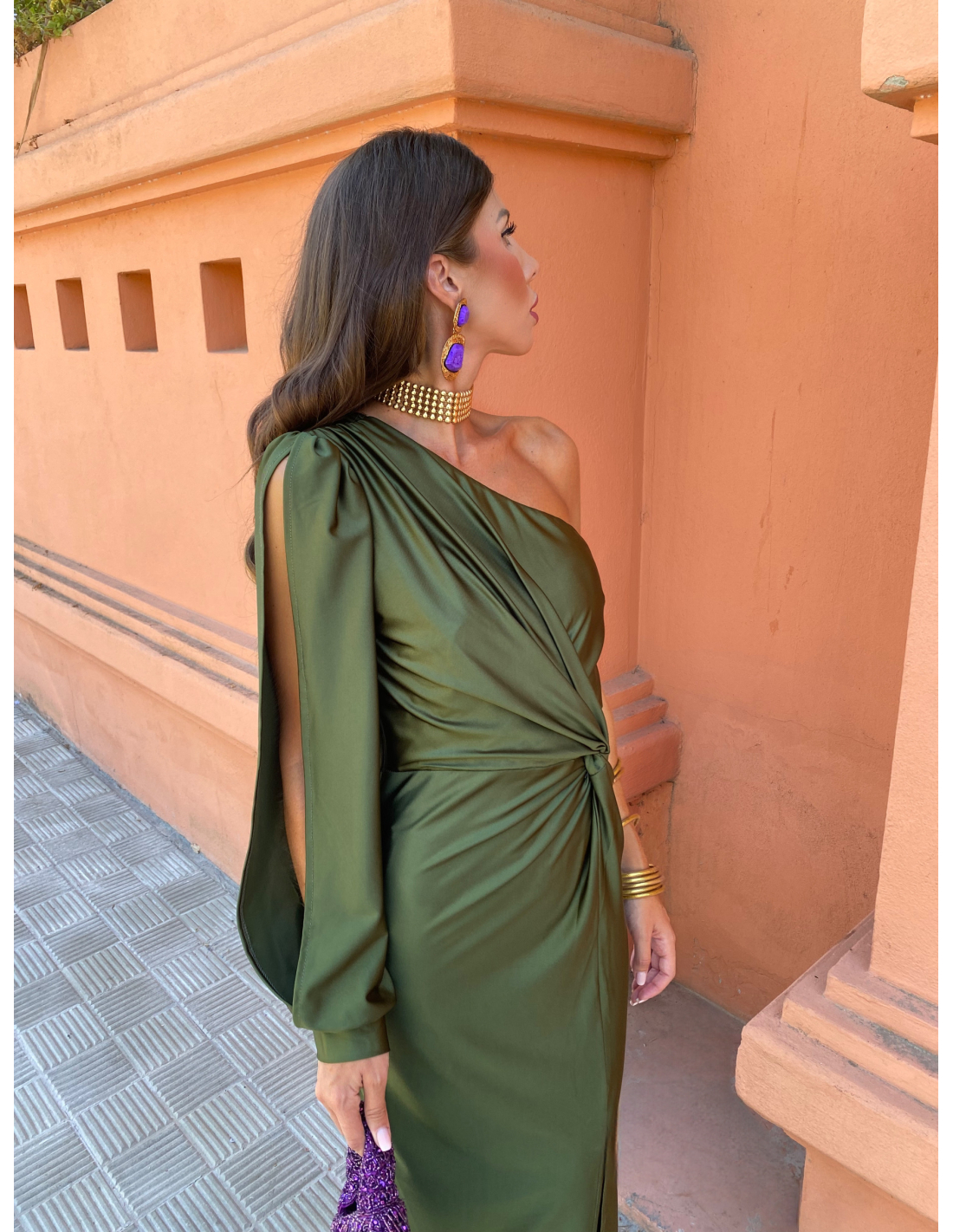 Elegancia-One-Shoulder-Kleid