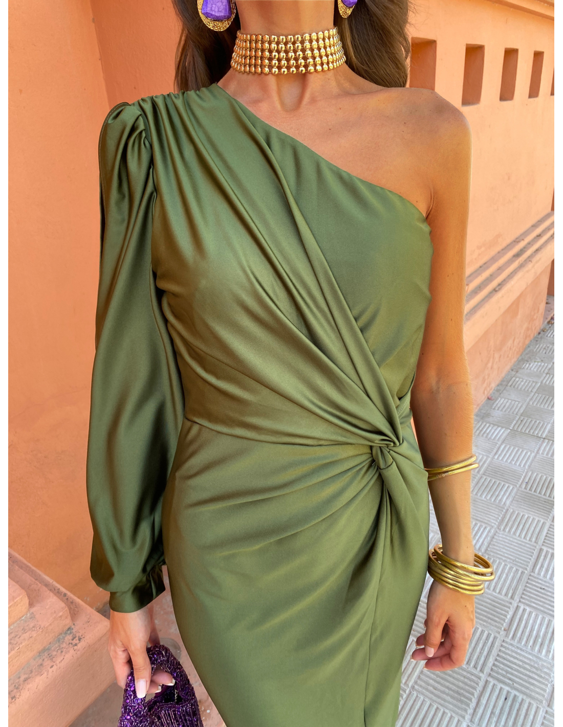 Elegancia-One-Shoulder-Kleid