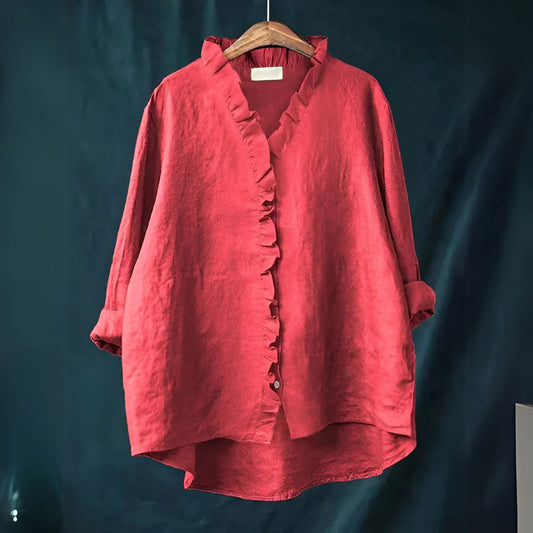 Elegancia-Fresca Blusa